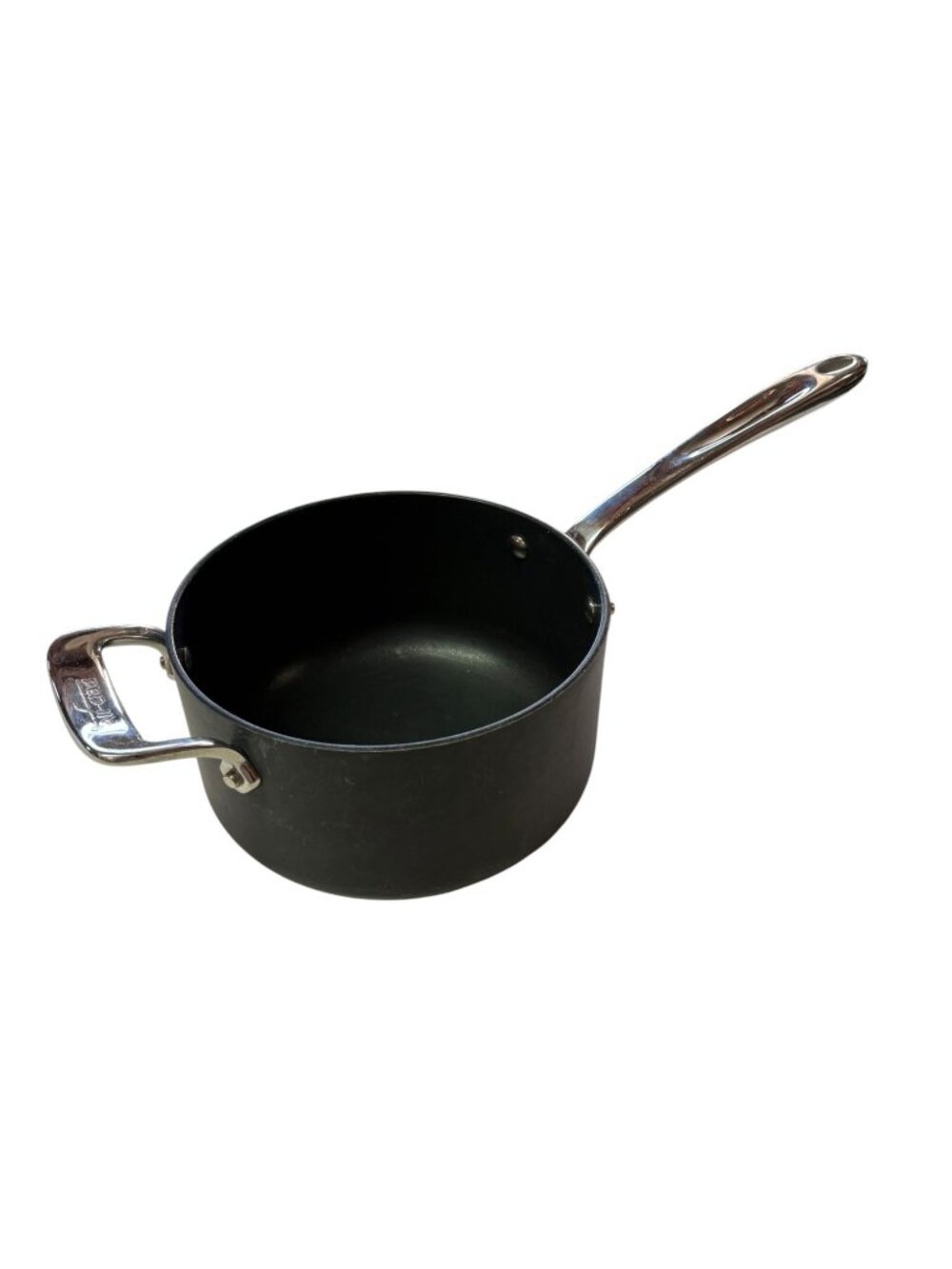All-Clad 2.5 Quart Nonstick Saucepan NO LID Cookware Pot Pan Sauce Hard Anodized